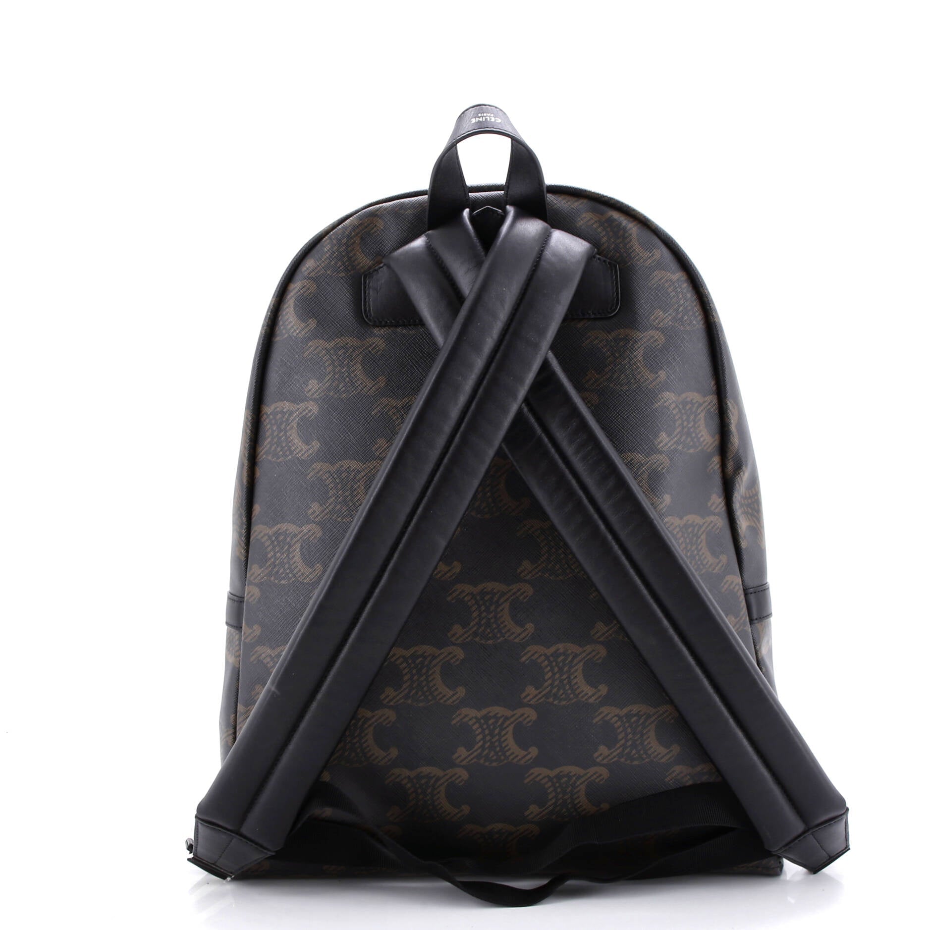 Front Pocket Backpack Triomphe XL Coated Canvas Medium