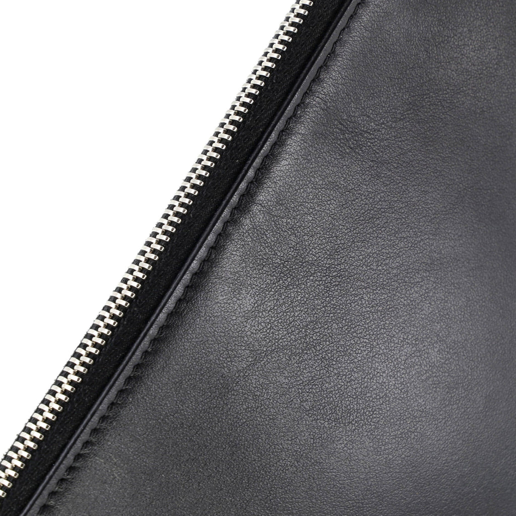 Loubila Chain Clutch Spiked Leather