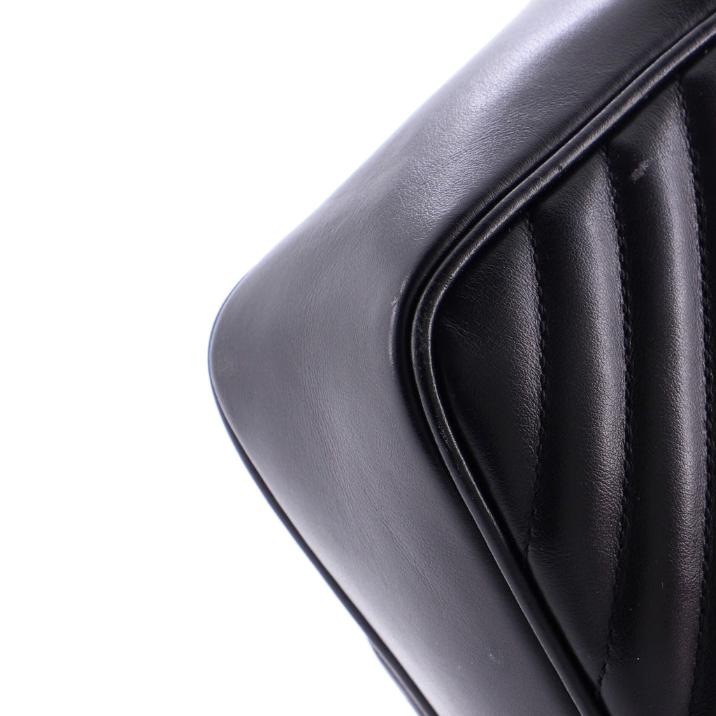 Lou Camera Bag Matelasse Chevron Leather Small