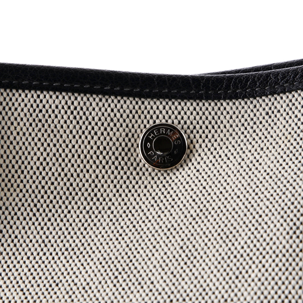 Garden Party Tote Toile and Leather 36