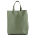 Vertical Cabas Tote Grained Calfskin Small