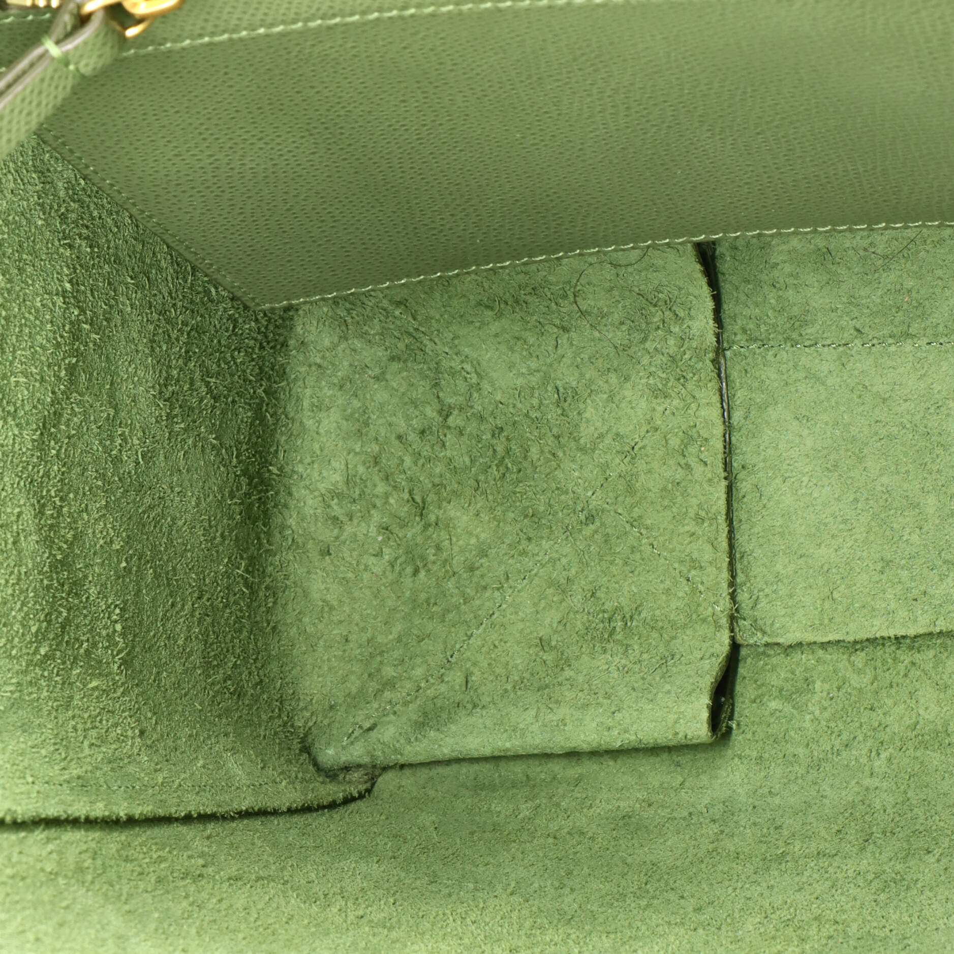 Vertical Cabas Tote Grained Calfskin Small
