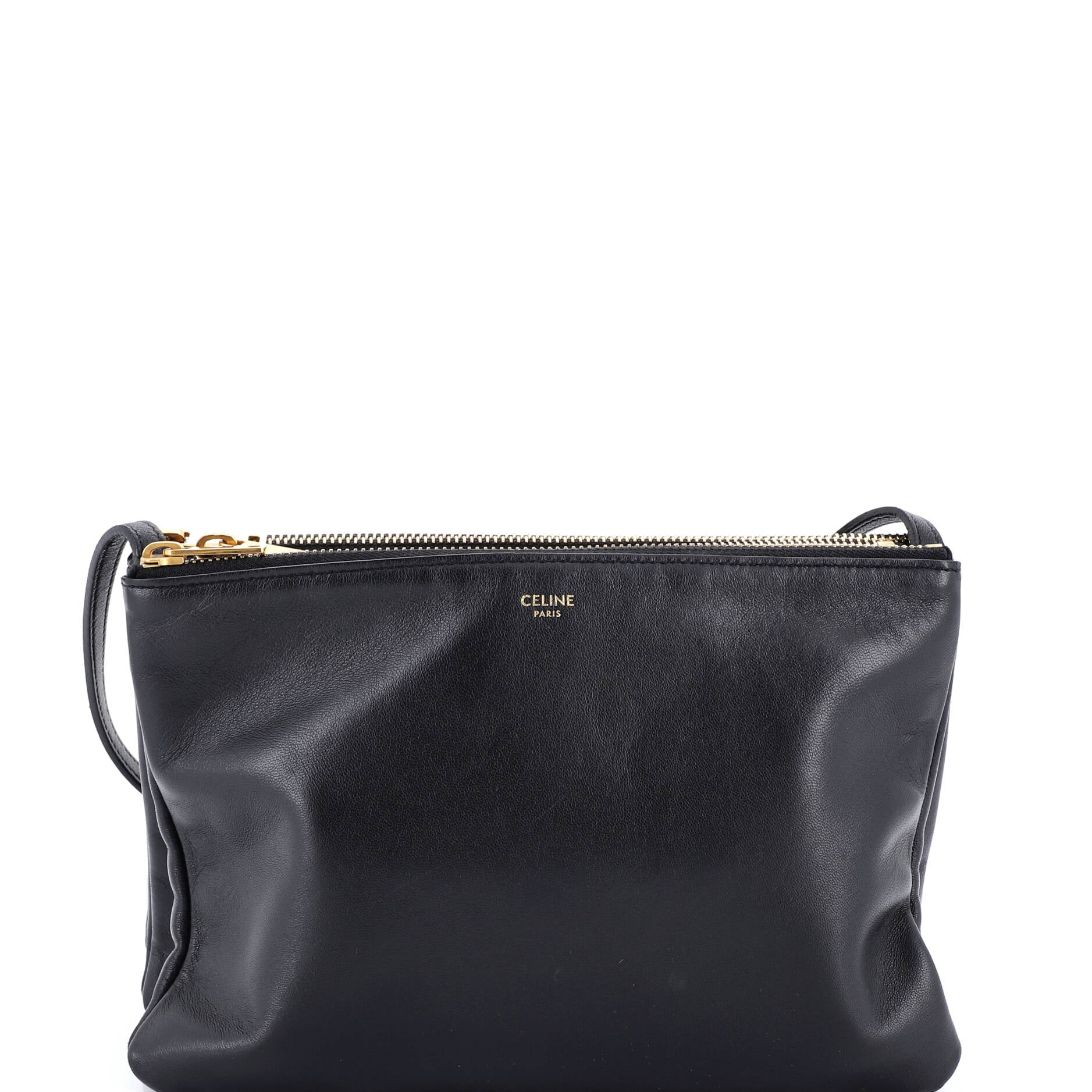 Trio Crossbody Bag Leather Large