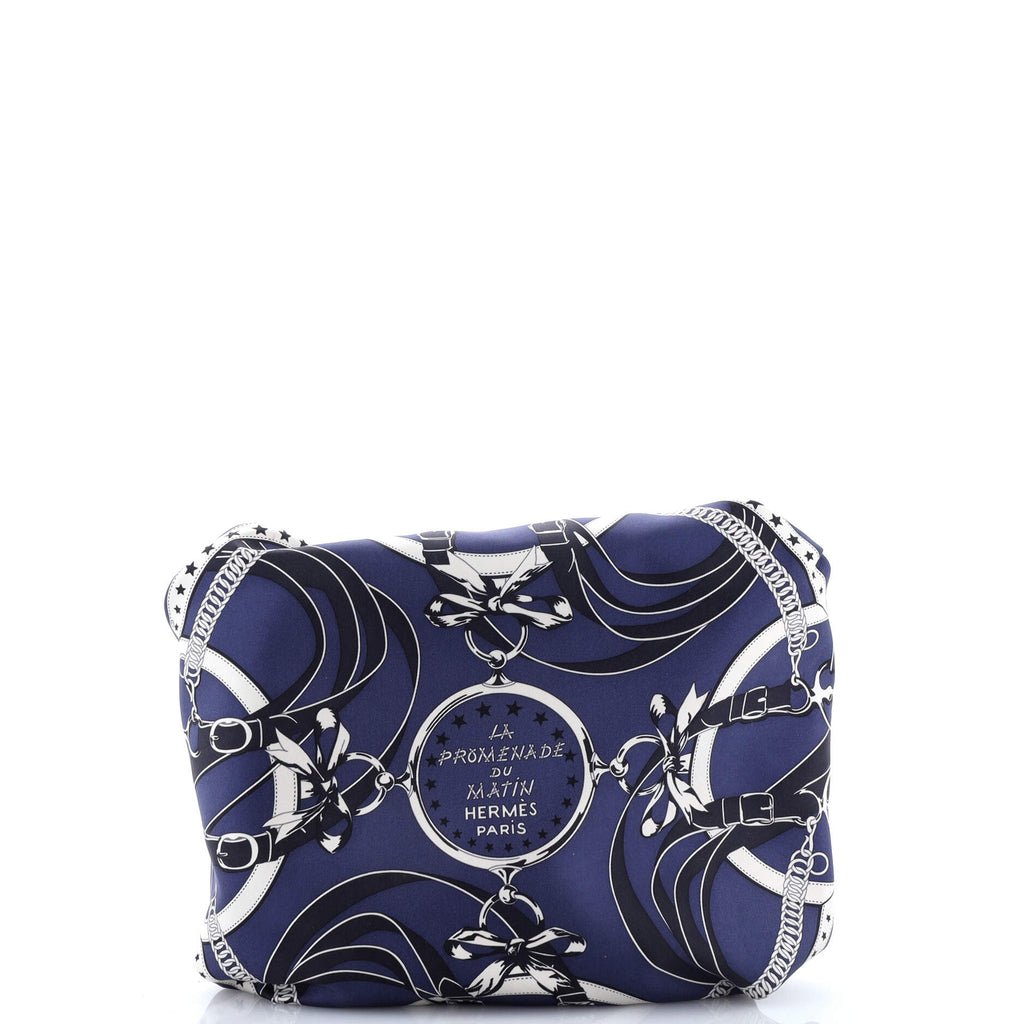 Balusoie Bag Printed Silk and Leather
