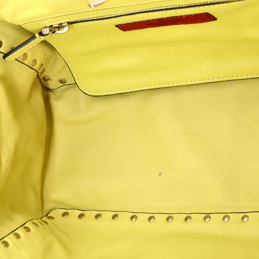 Rockstud Tote Soft Leather Small