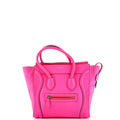 Luggage Bag Grainy Leather Micro