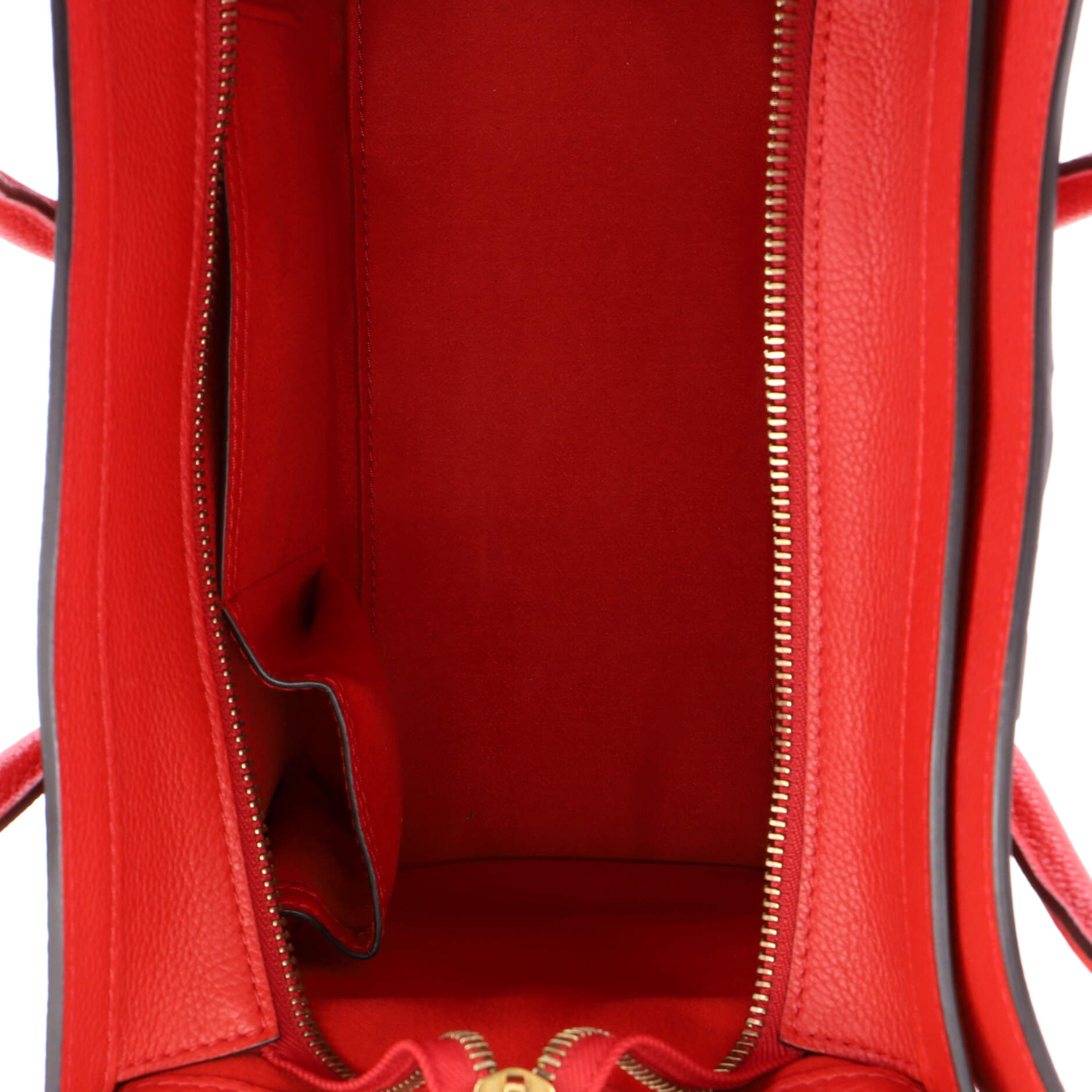 Luggage Bag Grainy Leather Micro