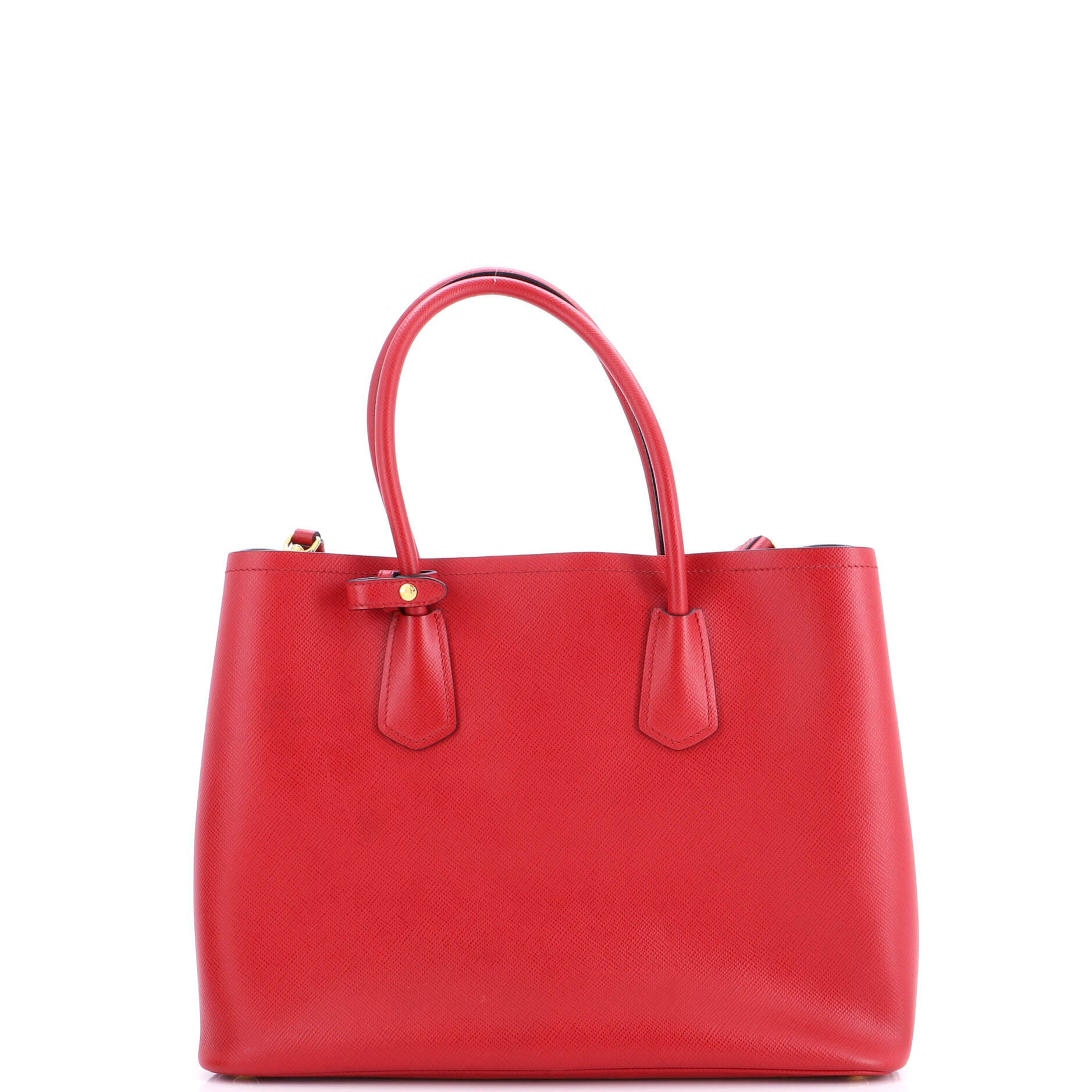 Cuir Double Tote Saffiano Leather Medium