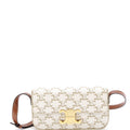 Triomphe East-West Shoulder Bag Triomphe Coated Canvas