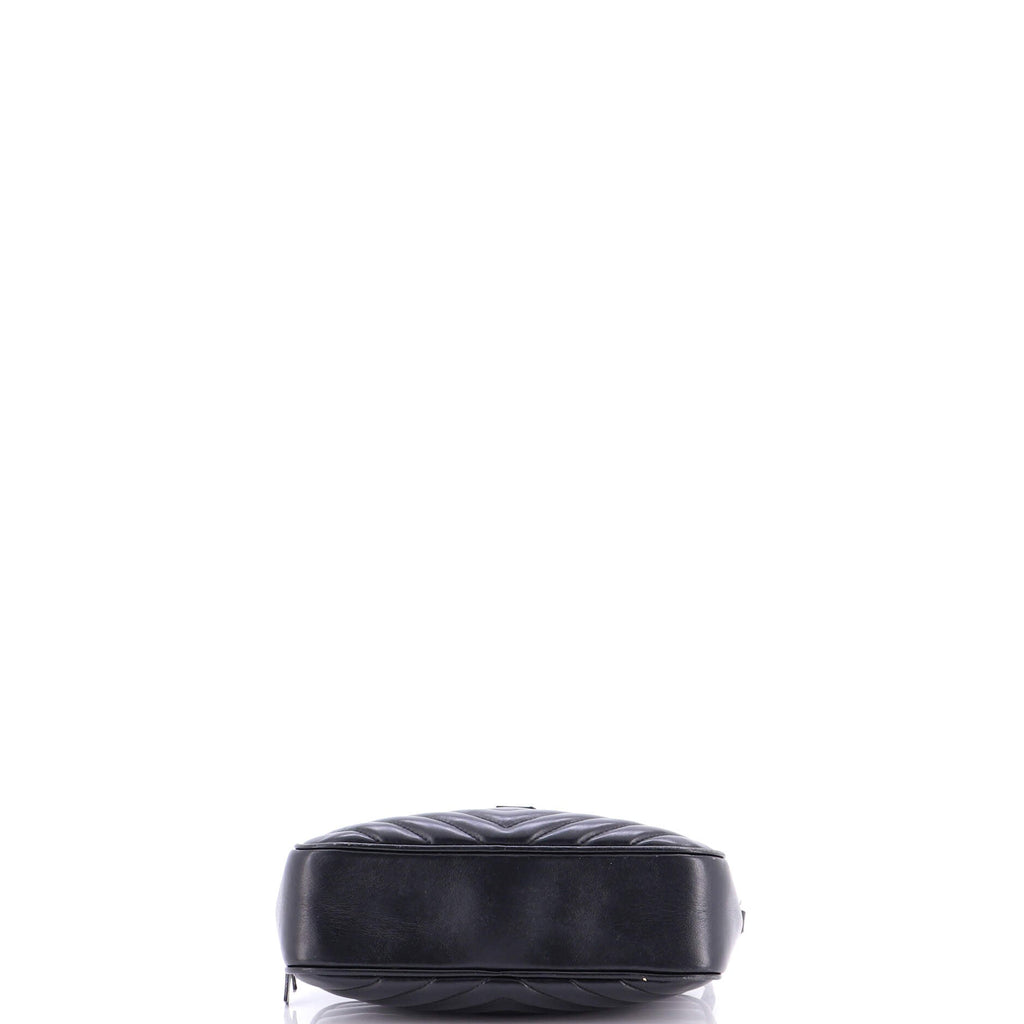 Lou Camera Bag Matelasse Chevron Leather Small