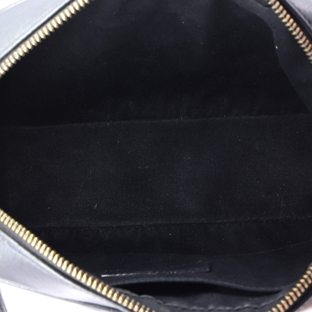 Lou Camera Bag Matelasse Chevron Leather Small
