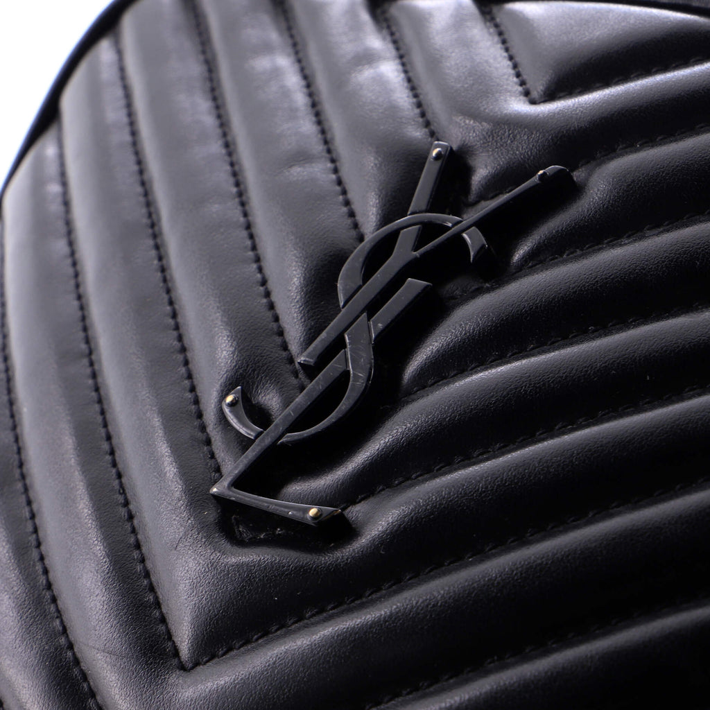 Lou Camera Bag Matelasse Chevron Leather Small