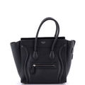 Luggage Bag Grainy Leather Micro