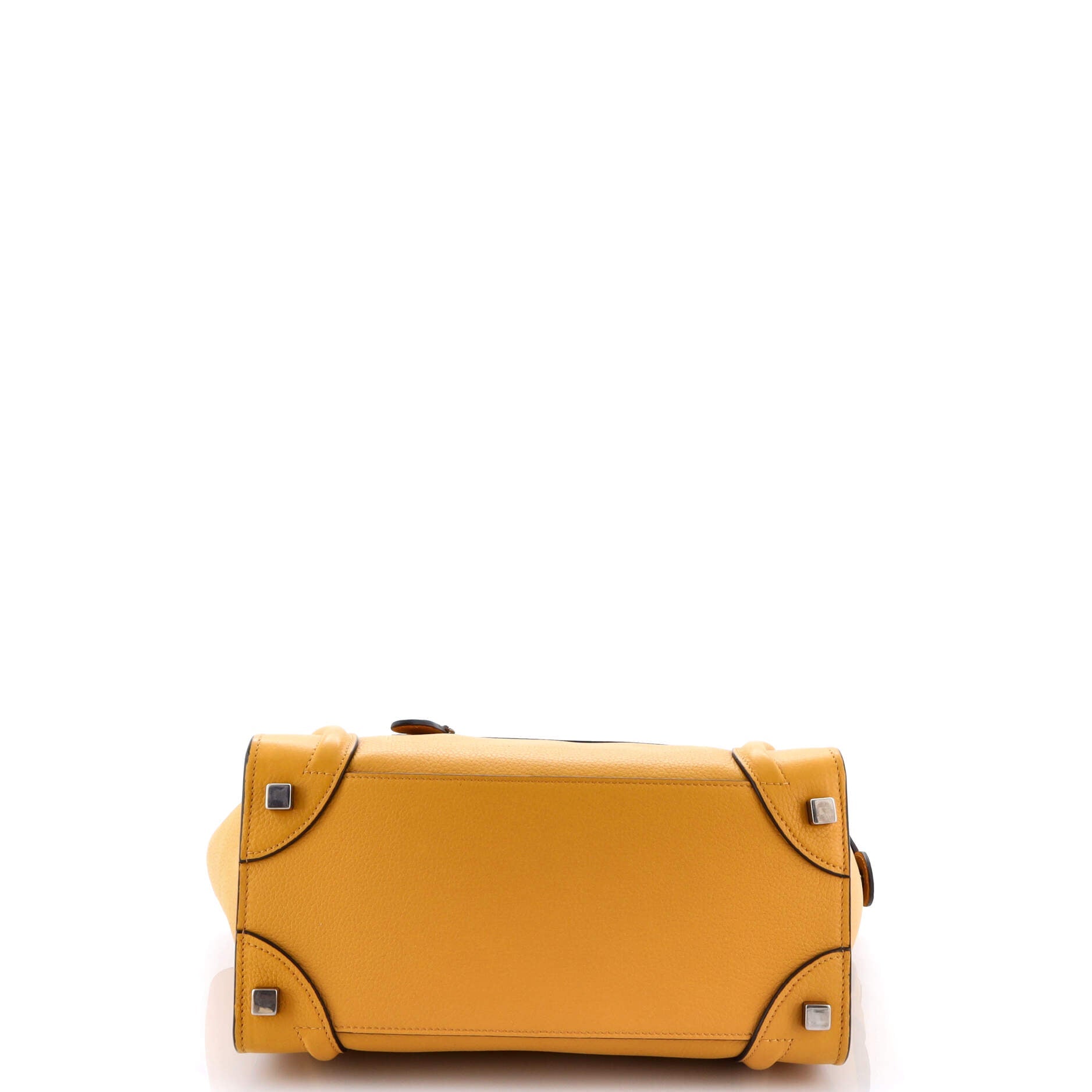 Luggage Bag Grainy Leather Micro