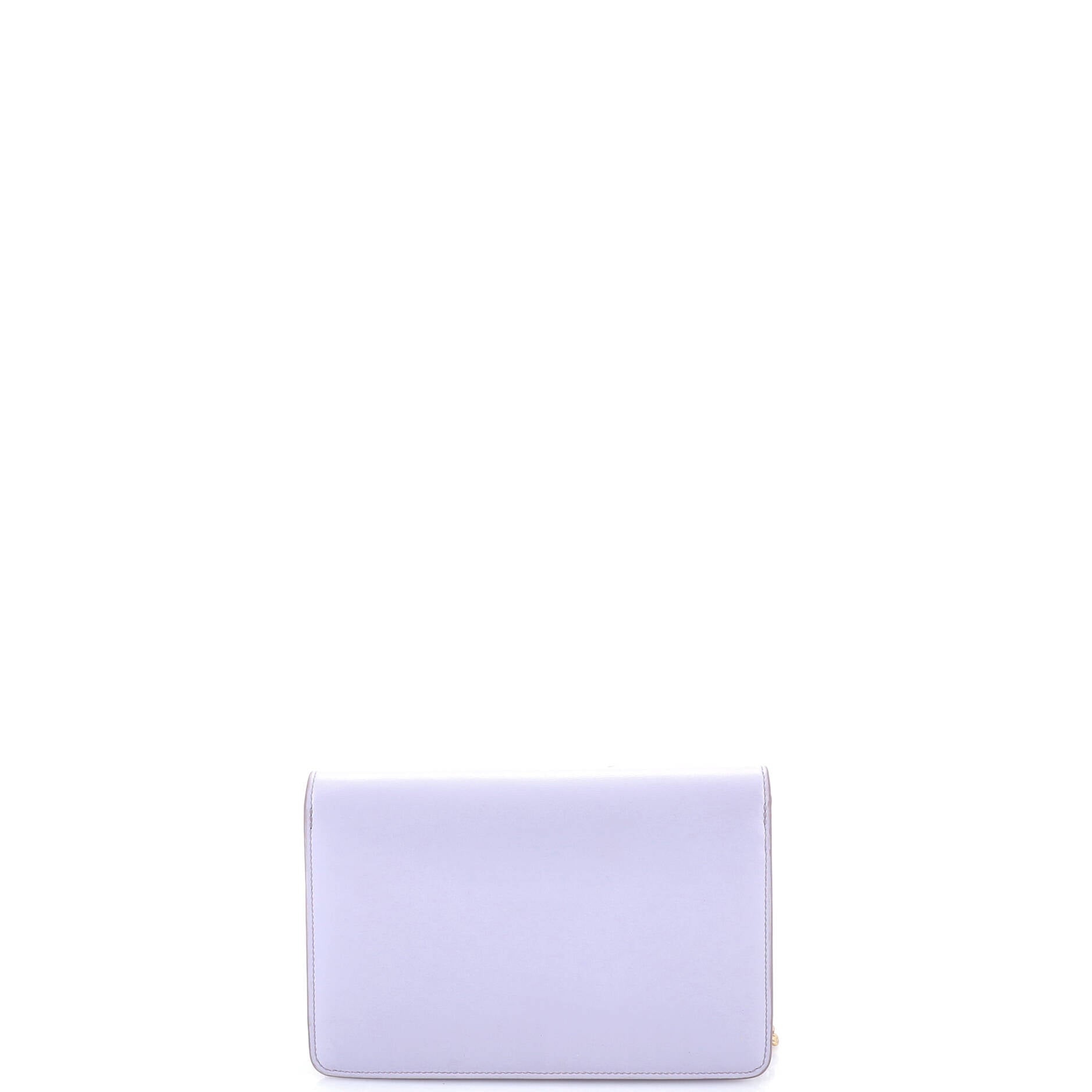 Margo Triomphe Wallet on Chain Leather