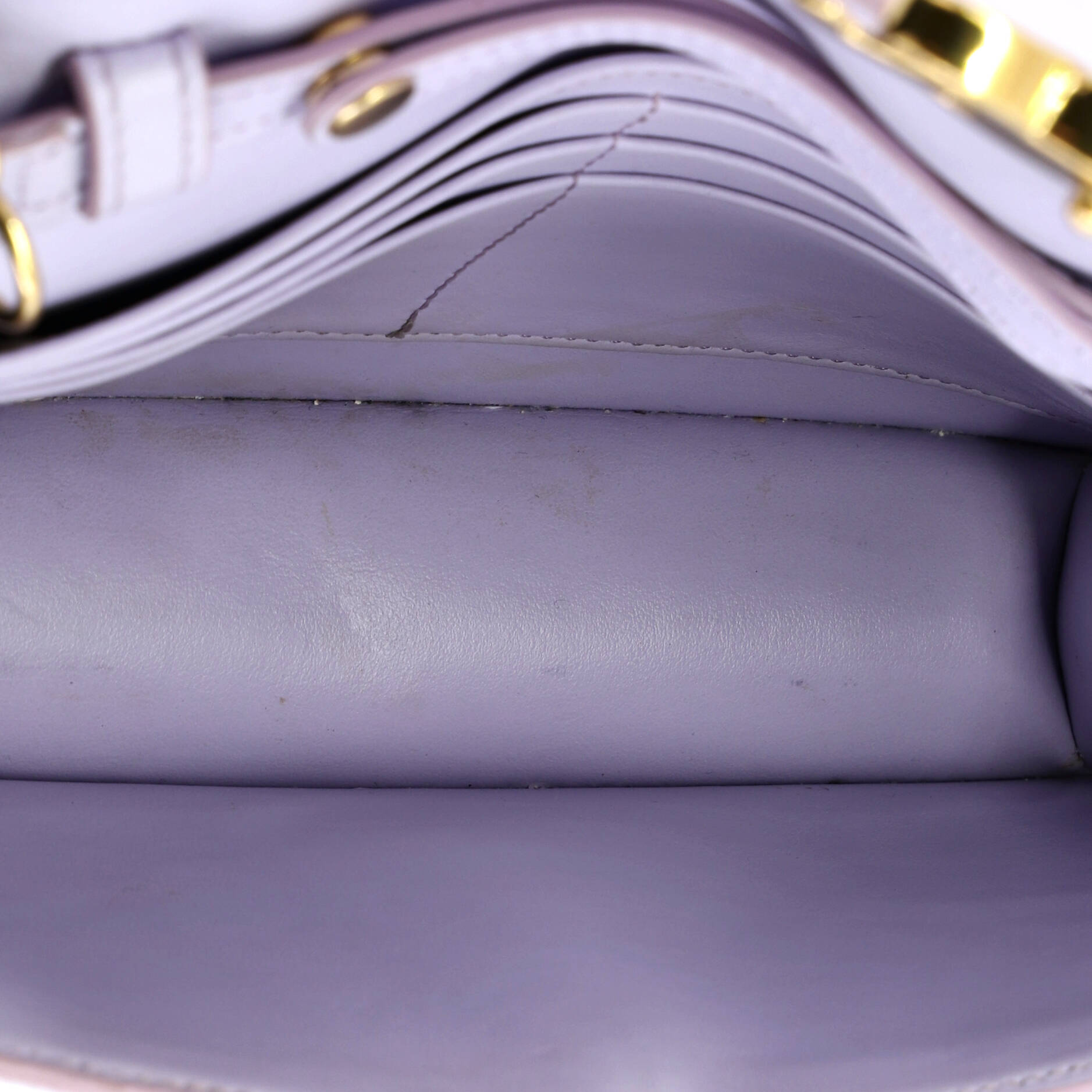 Margo Triomphe Wallet on Chain Leather