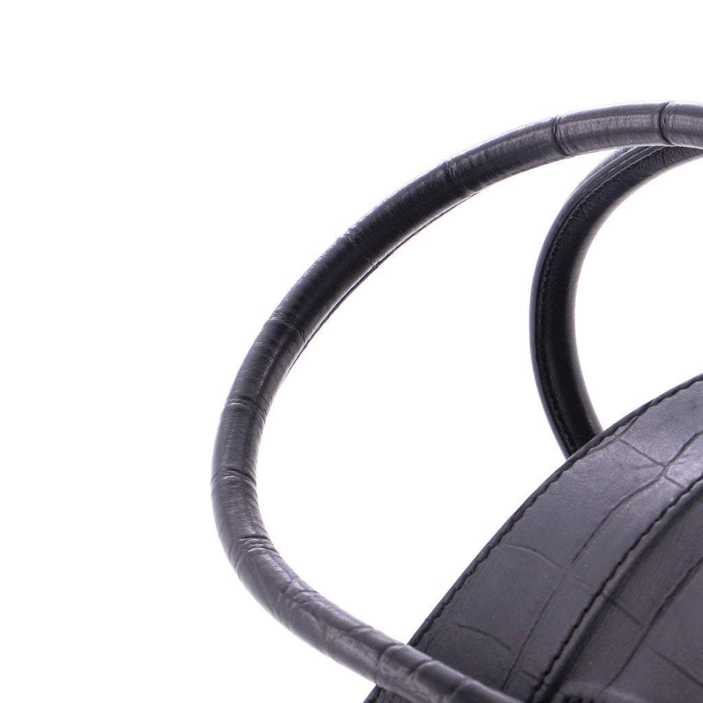 Phantom Bag Crocodile Embossed Leather Medium
