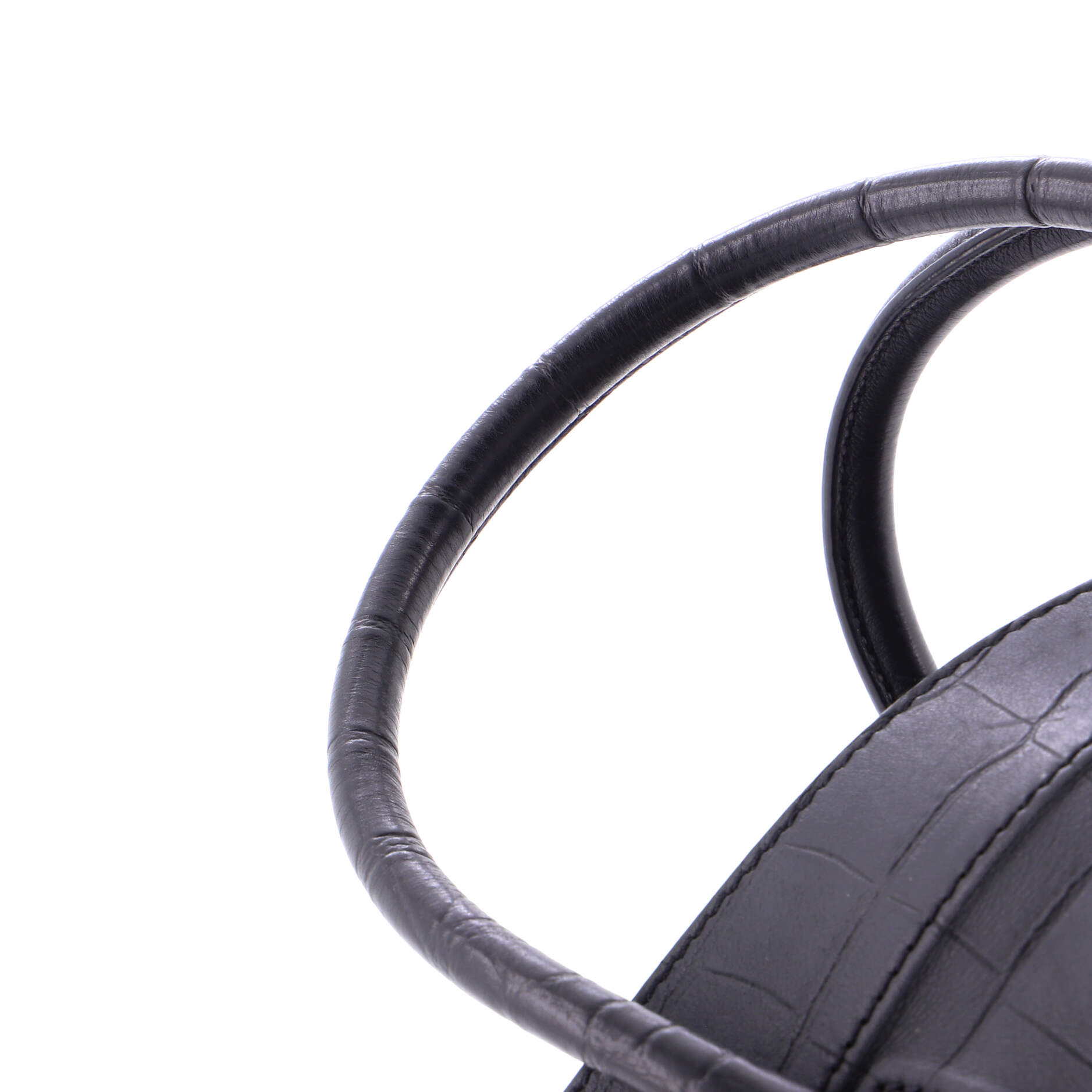 Phantom Bag Crocodile Embossed Leather Medium