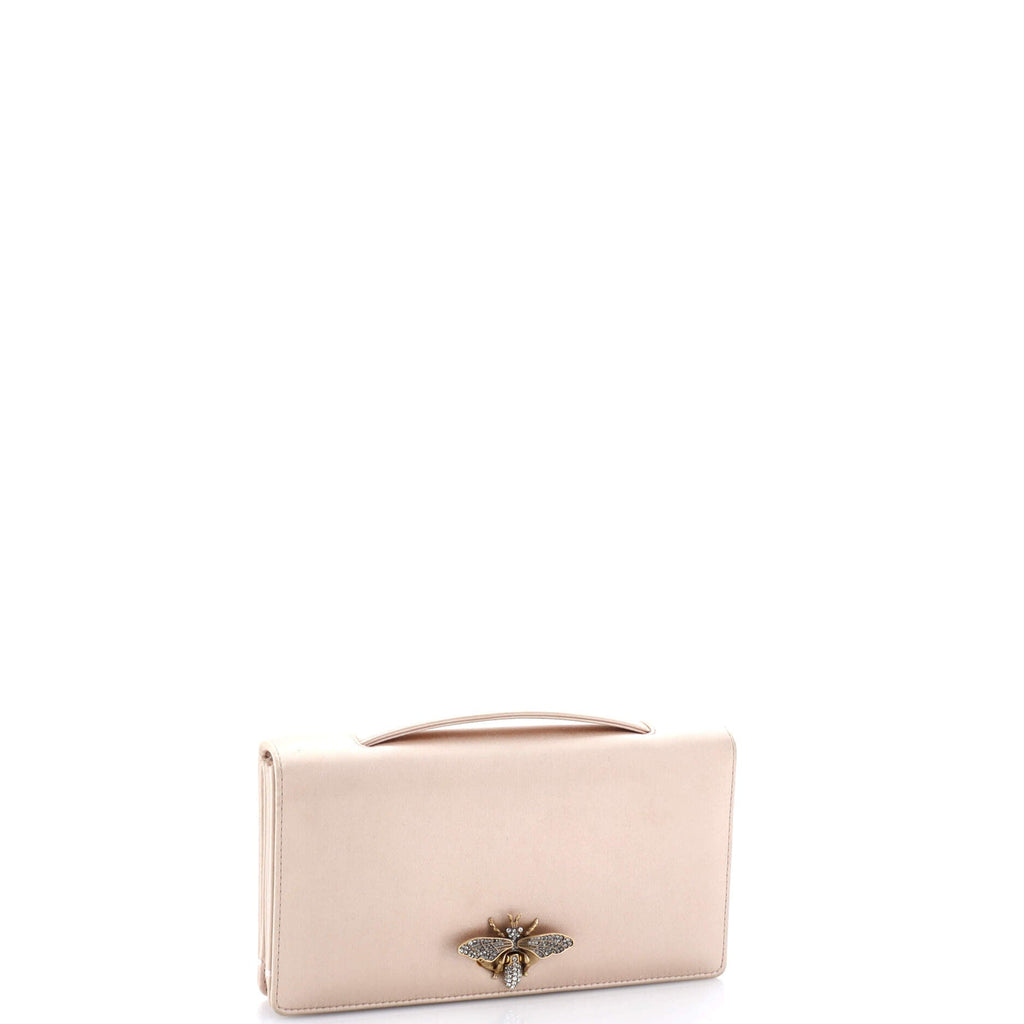 Bee Clutch Leather