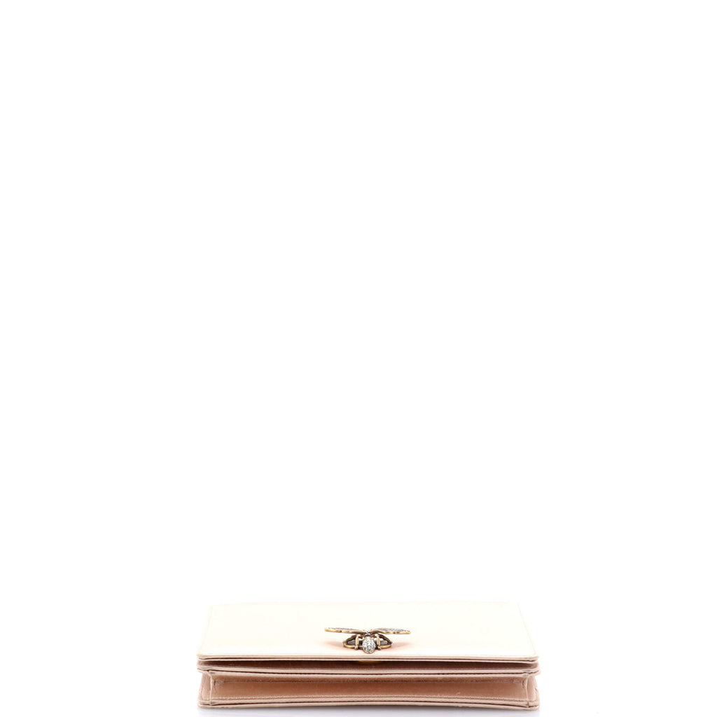 Bee Clutch Leather