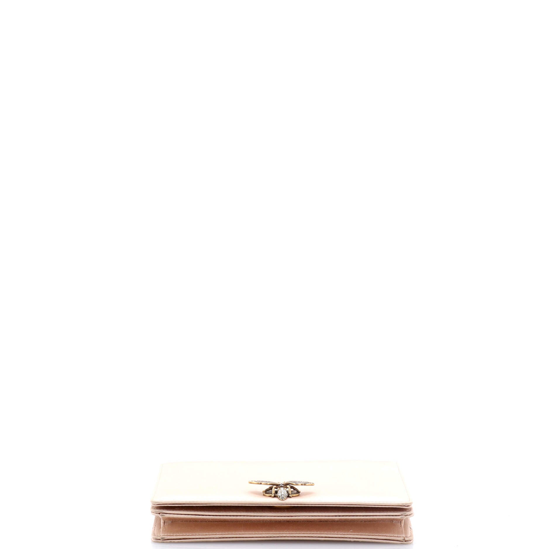 Bee Clutch Leather