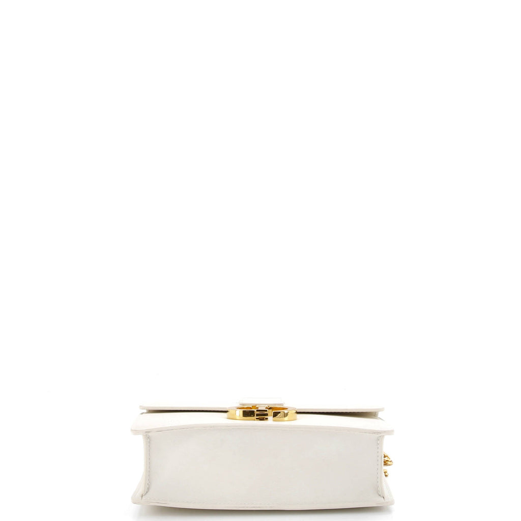 30 Montaigne Chain Flap Bag Leather East West