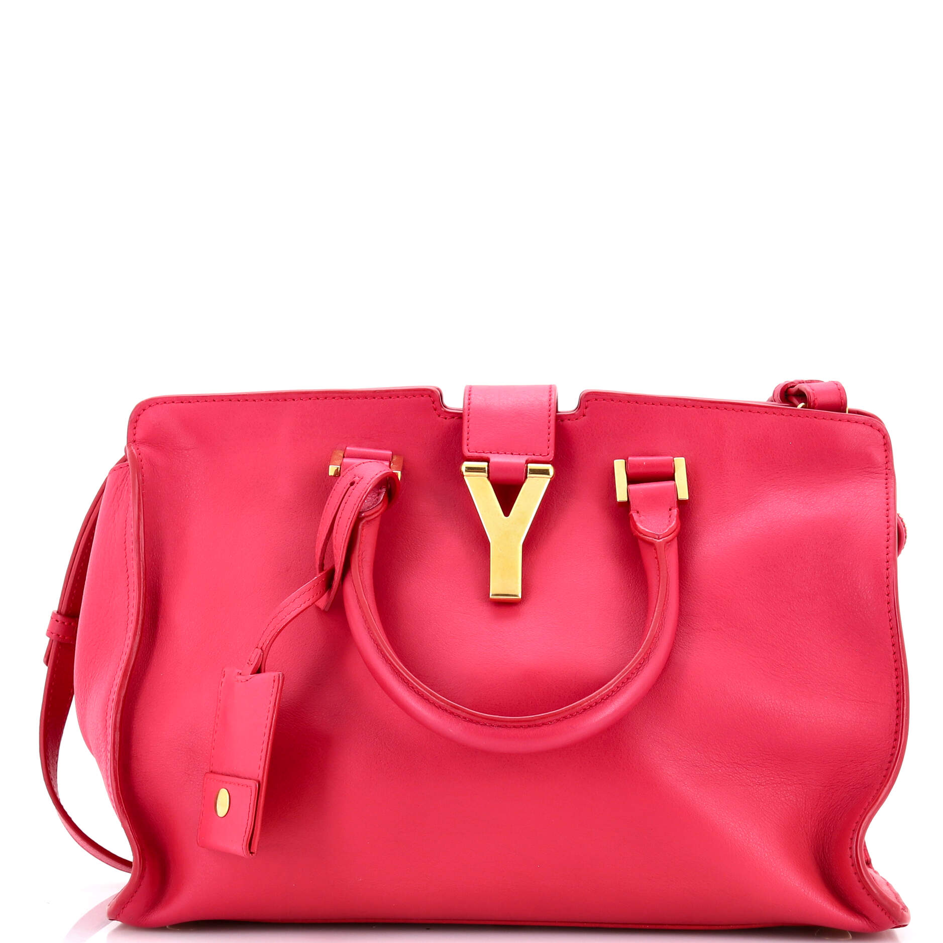 Classic Y Cabas Leather Small