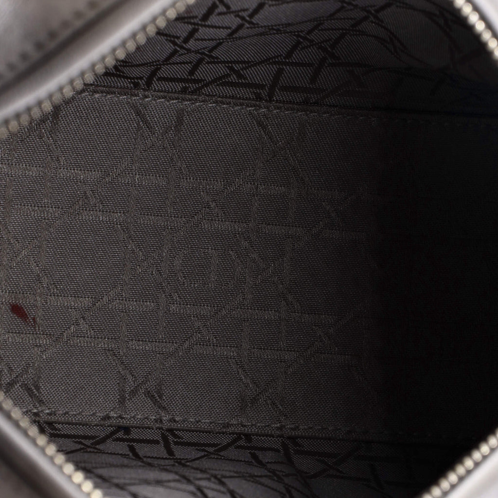 Lady Dior Bag Cannage Quilt Metallic Leather Medium