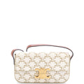 Triomphe East-West Shoulder Bag Triomphe Coated Canvas