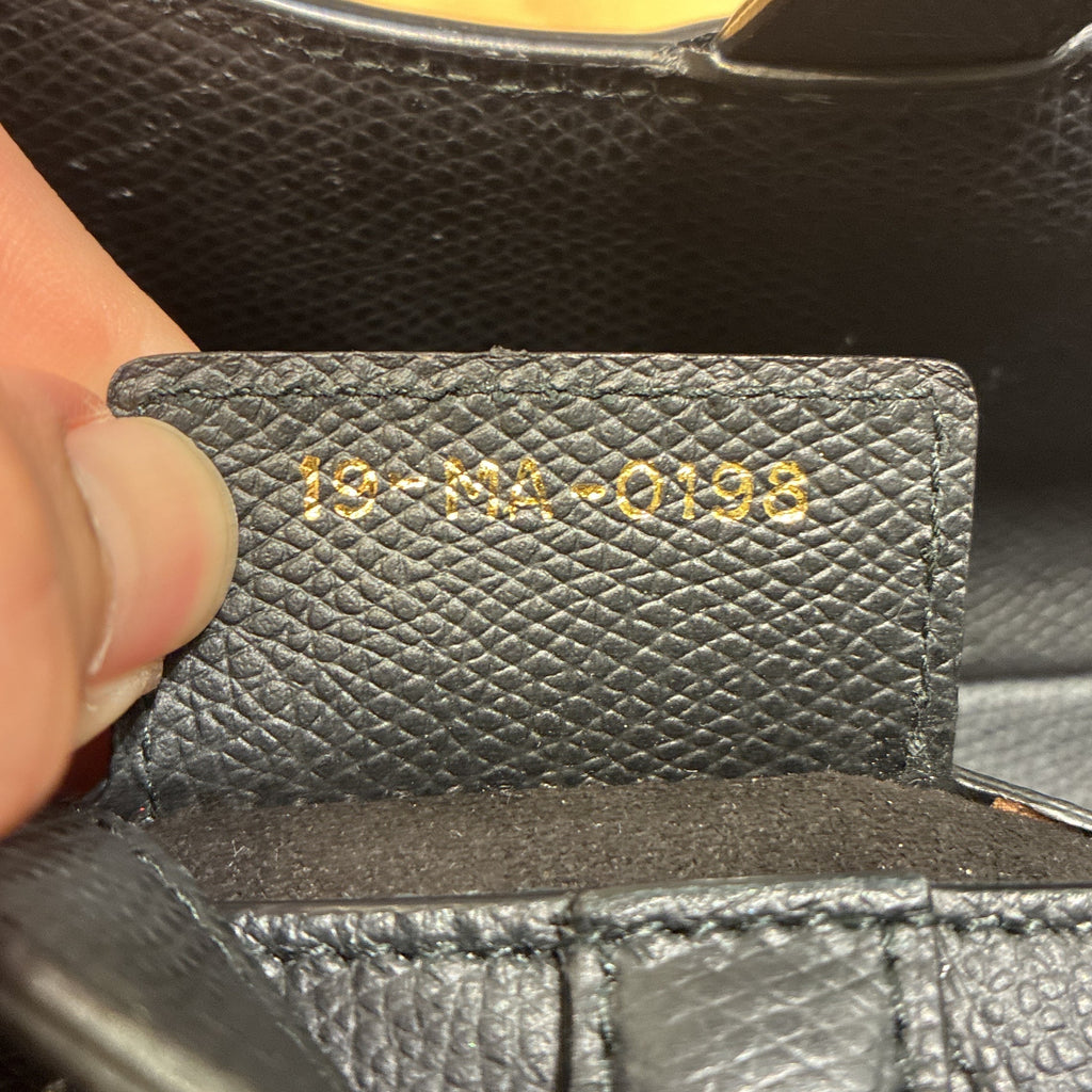 Saddle Handbag Leather Medium