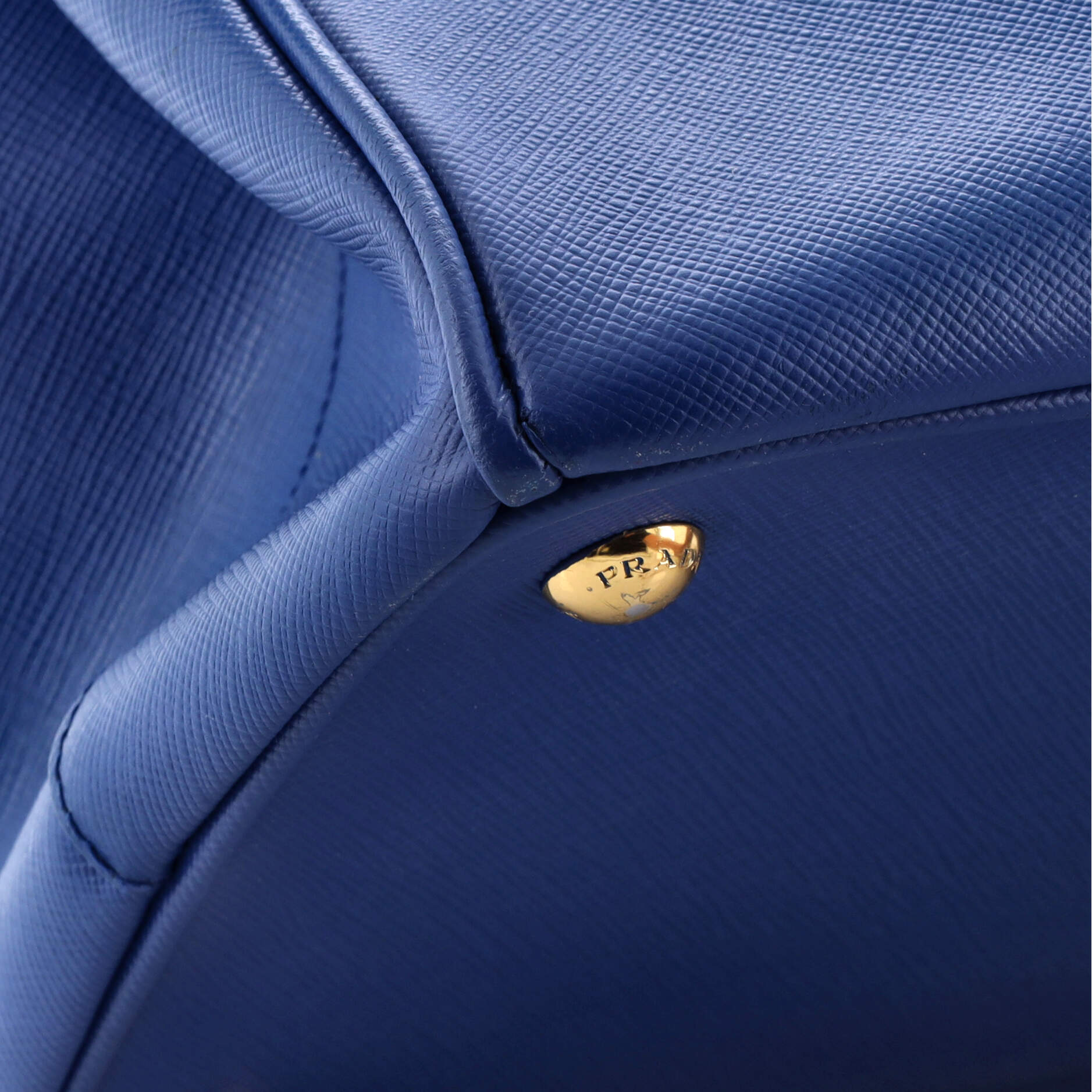 Double Zip Lux Tote Saffiano Leather Medium