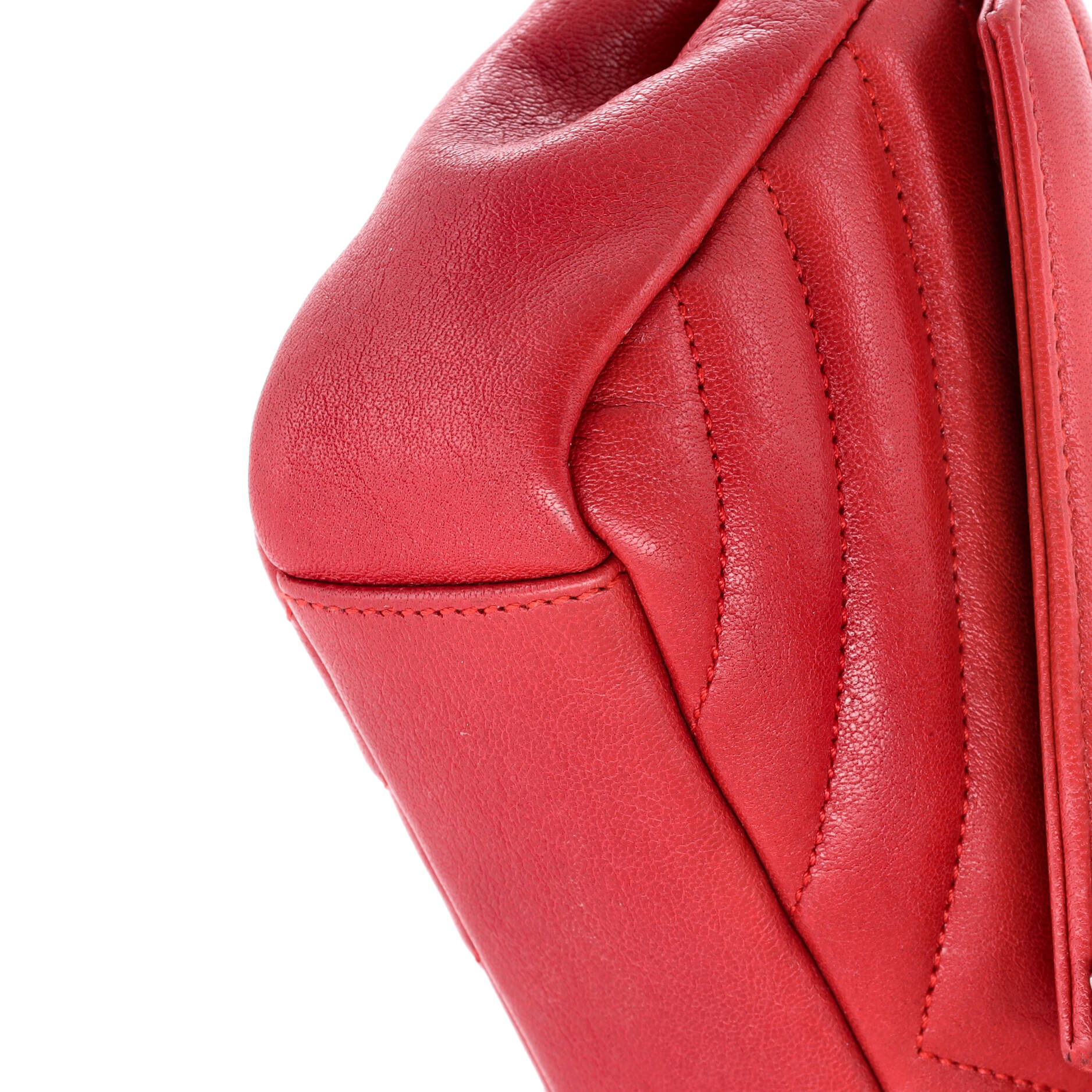 Classic Monogram Crossbody Bag Matelasse Chevron Leather Baby