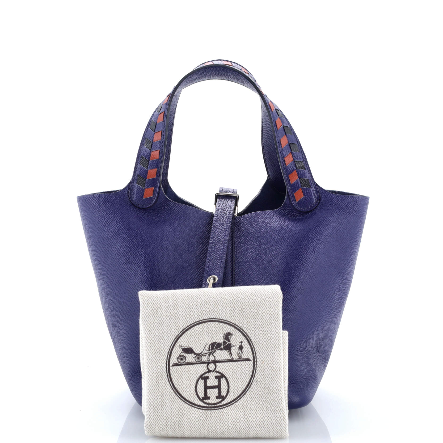 Picotin Lock Bag Tressage Epsom PM