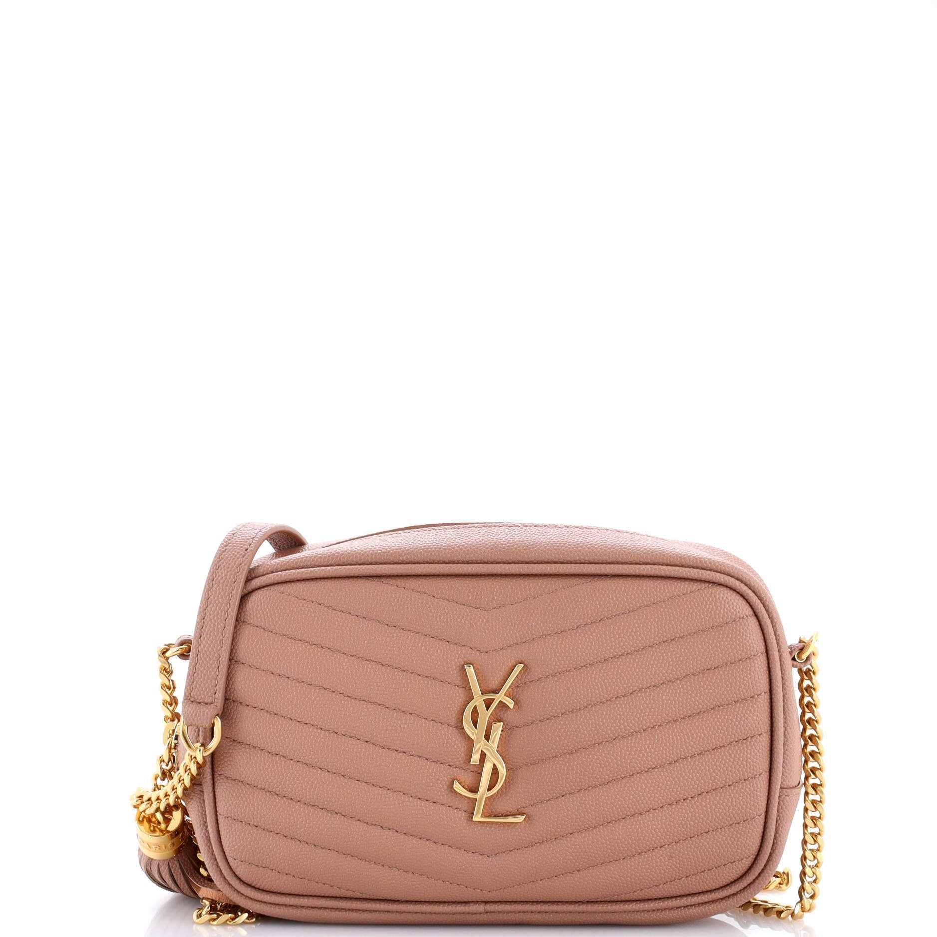 LouLou Crossbody Bag Matelasse Chevron Leather Mini