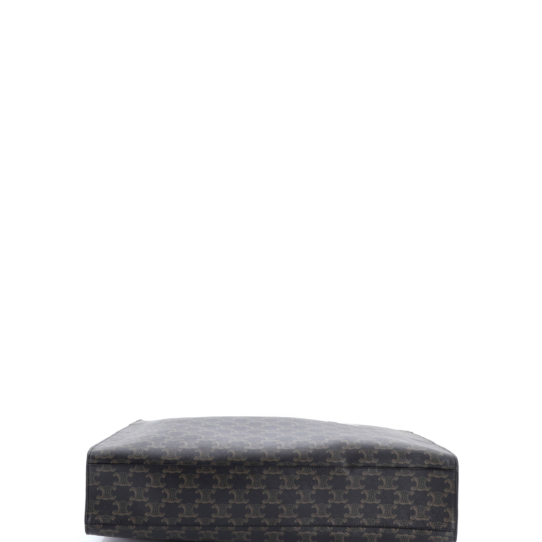 Horizontal Logo Cabas Tote Triomphe Coated Canvas