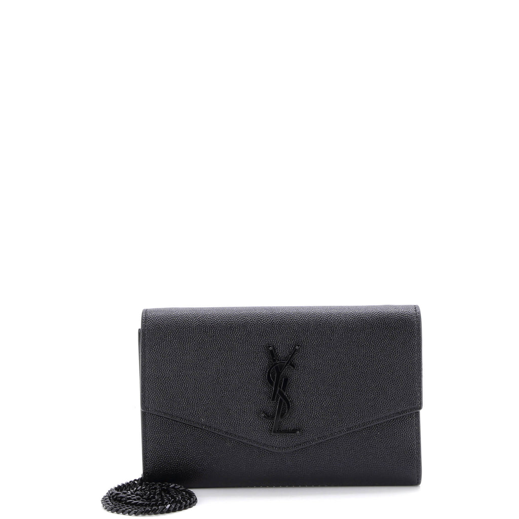 Uptown Chain Wallet Leather