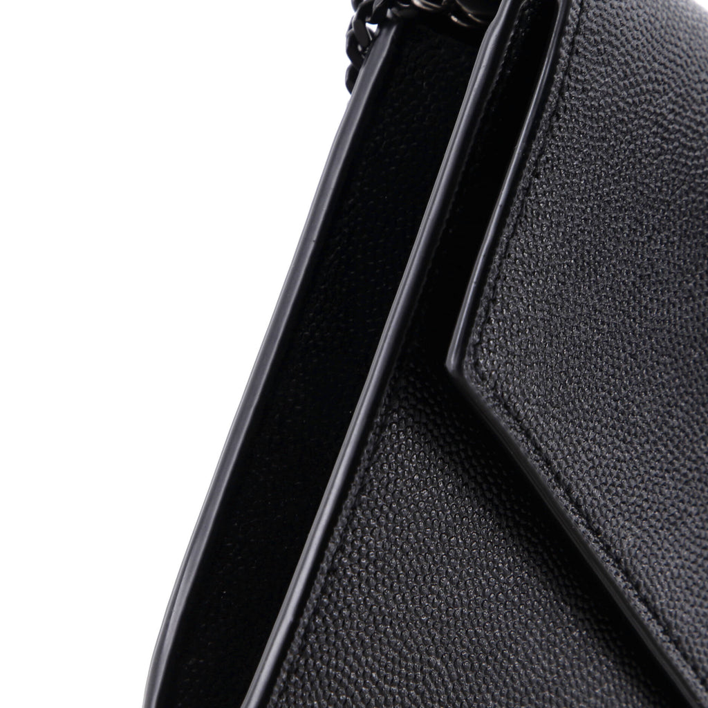 Uptown Chain Wallet Leather