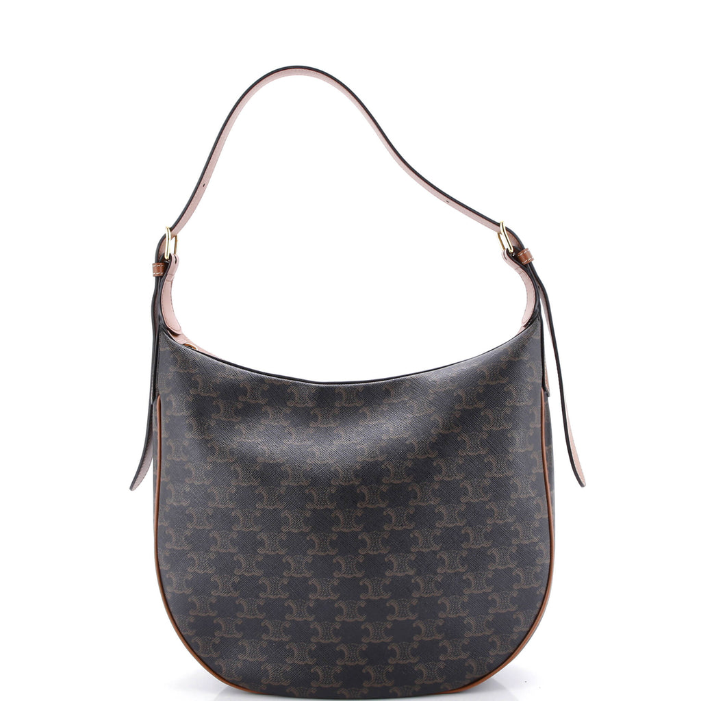 Heloise Bag Triomphe Coated Canvas Medium
