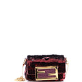 Chain Baguette Charm Bag Sequins Nano