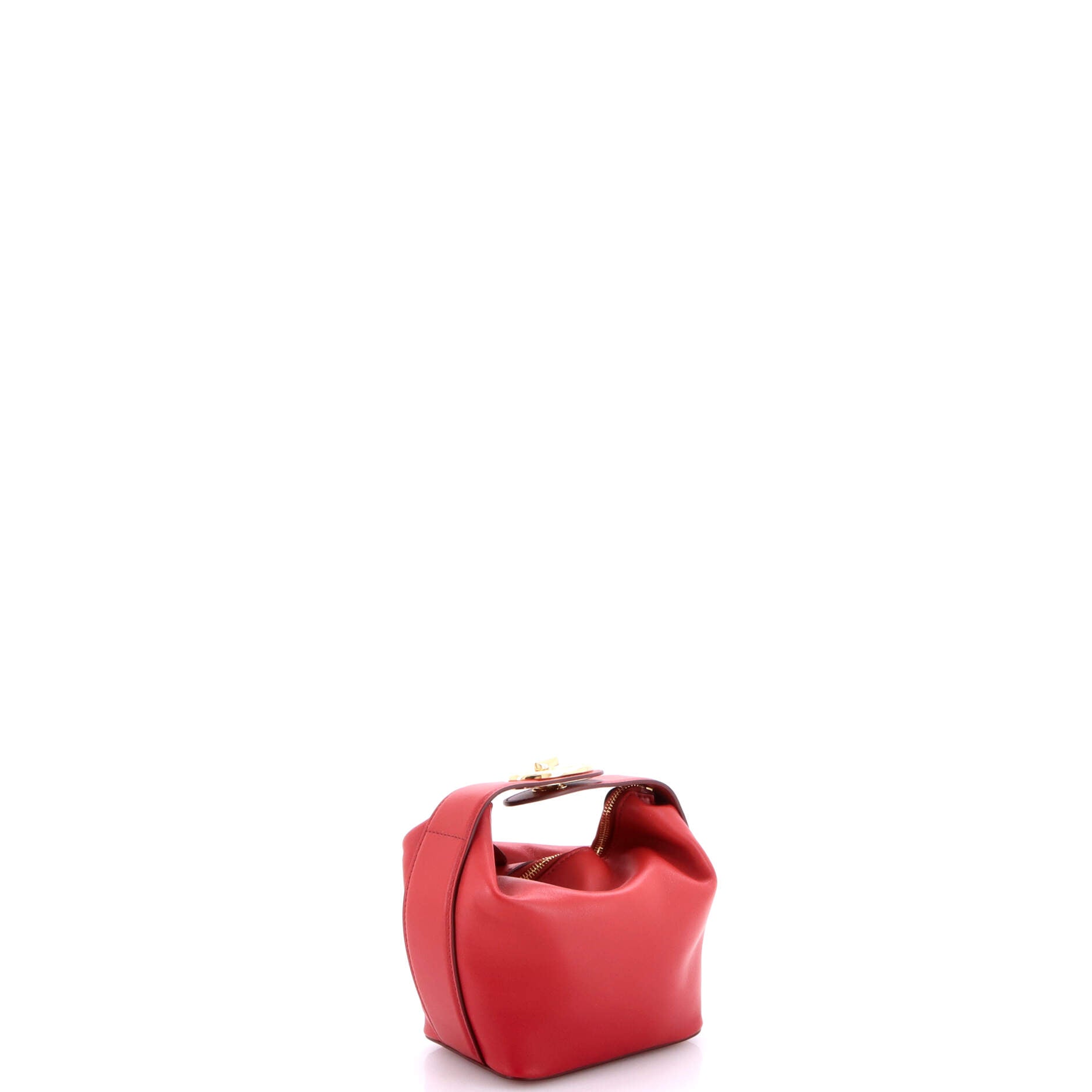 VLogo The Bold Edition Top Handle Bag Leather Mini