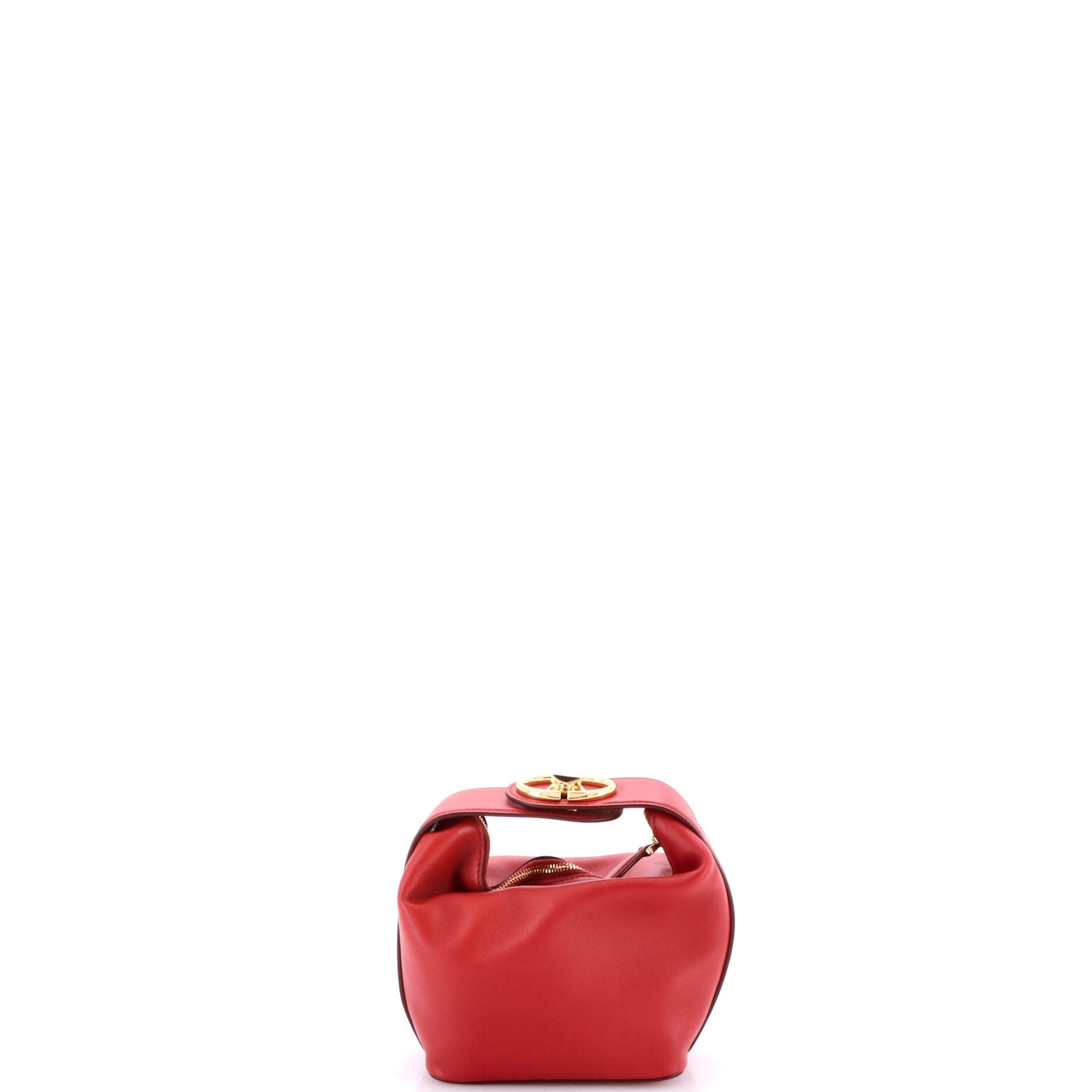VLogo The Bold Edition Top Handle Bag Leather Mini