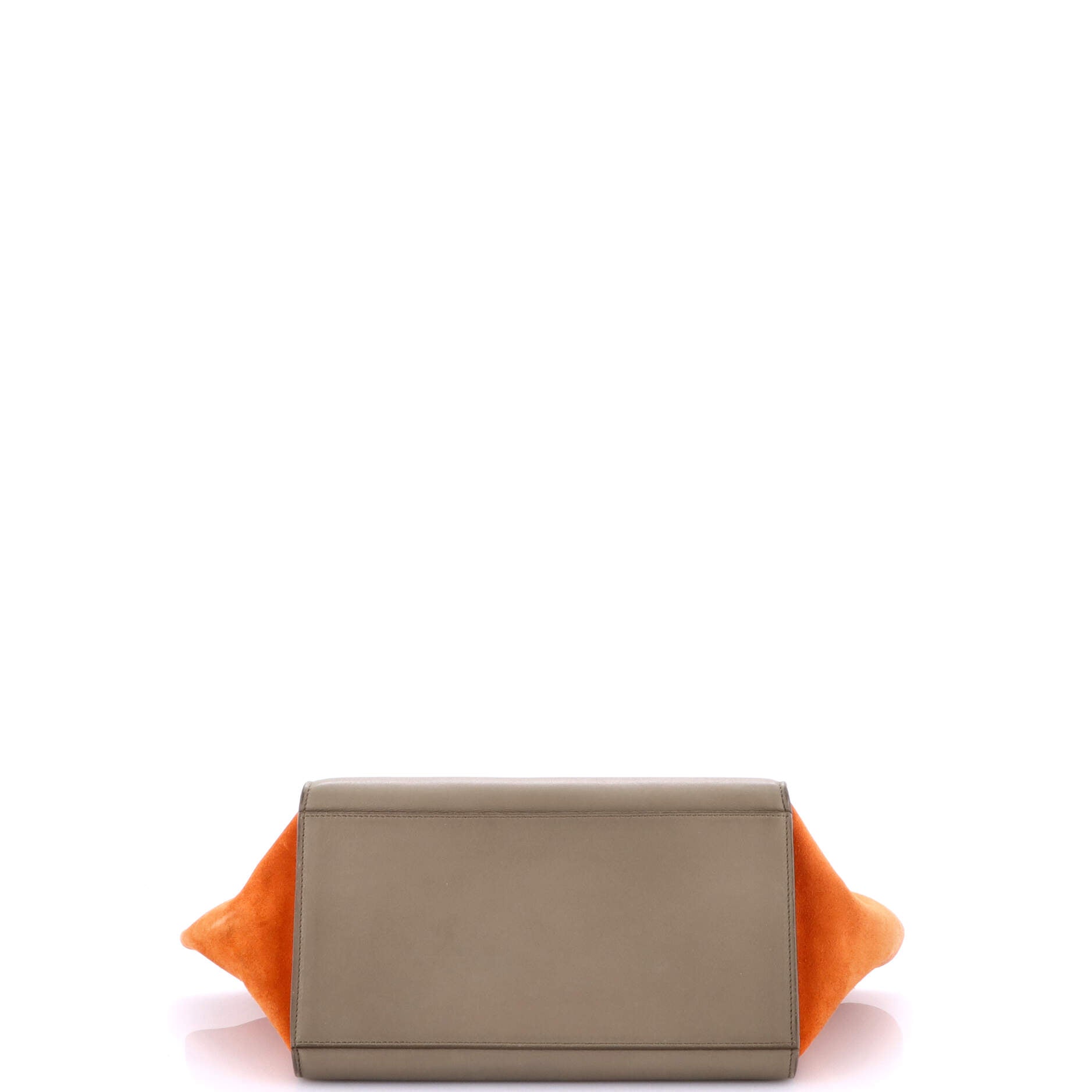 Tricolor Trapeze Bag Leather Small