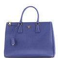 Double Zip Lux Tote Saffiano Leather Large