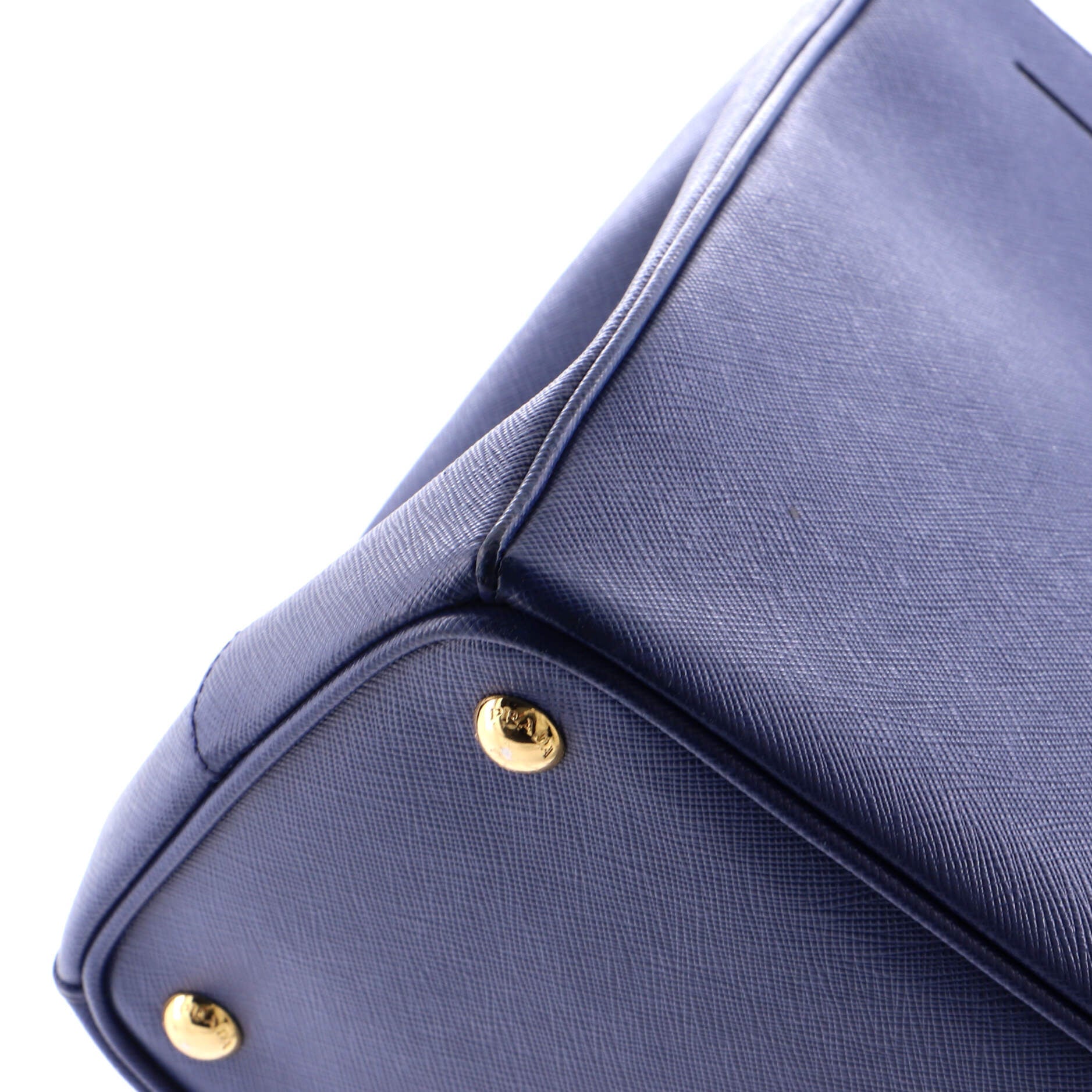 Double Zip Lux Tote Saffiano Leather Large