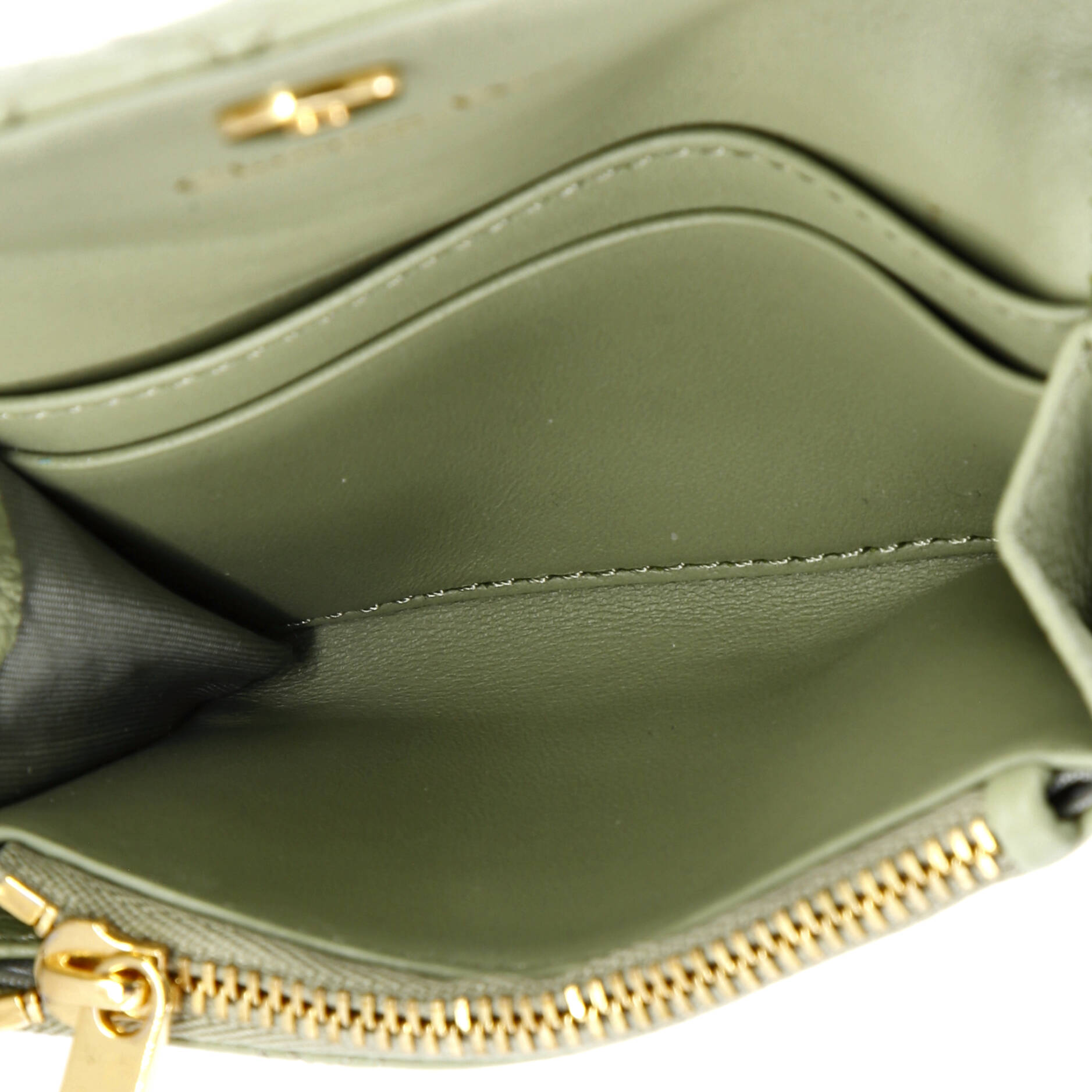 Caro Wallet Cannage Calfskin XS