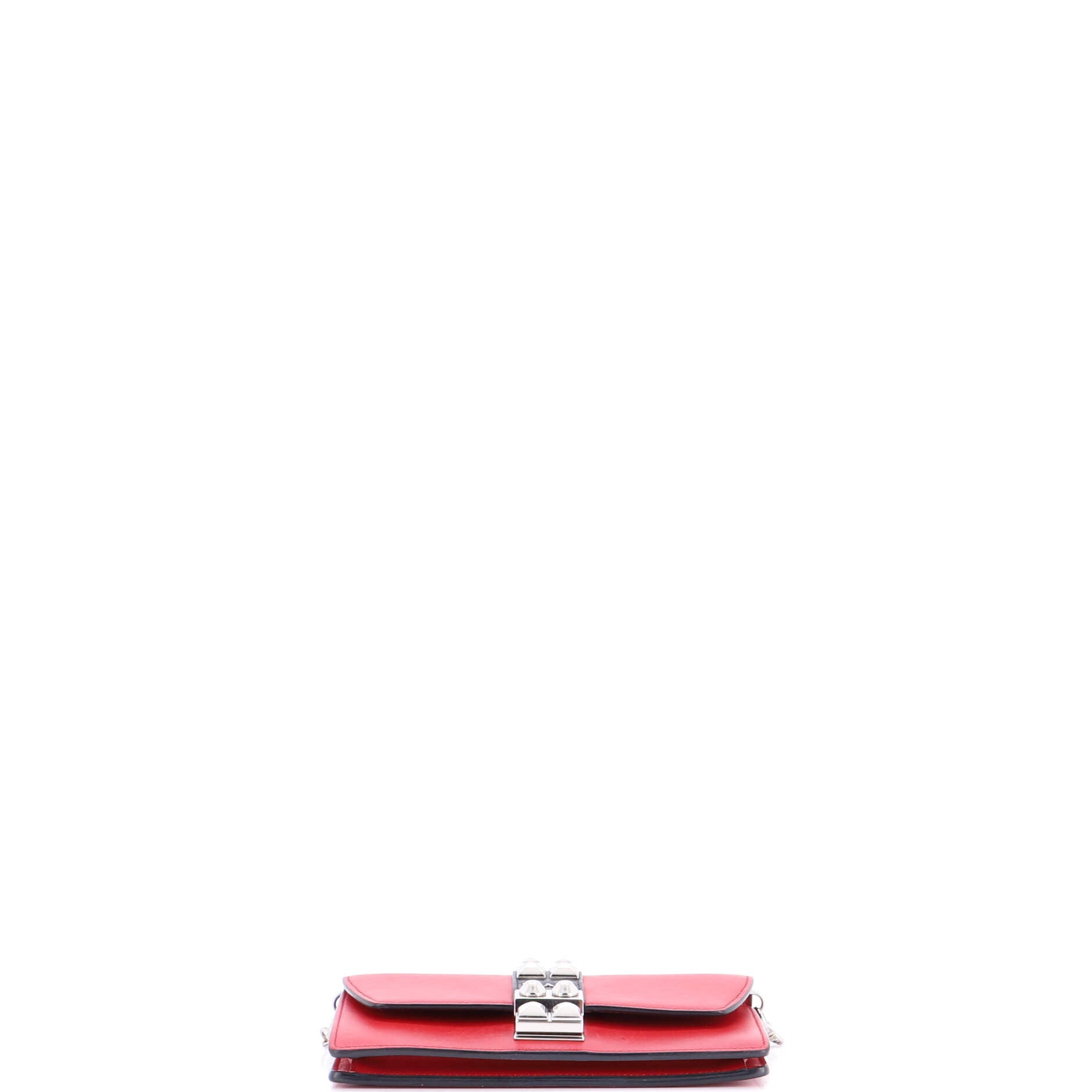 Elektra Wallet on Chain Studded Leather