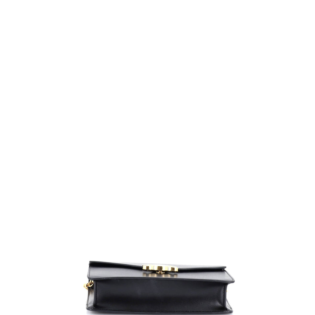 Margo Triomphe Wallet on Chain Leather