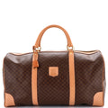 Vintage Duffle Bag Macadam Coated Canvas Large