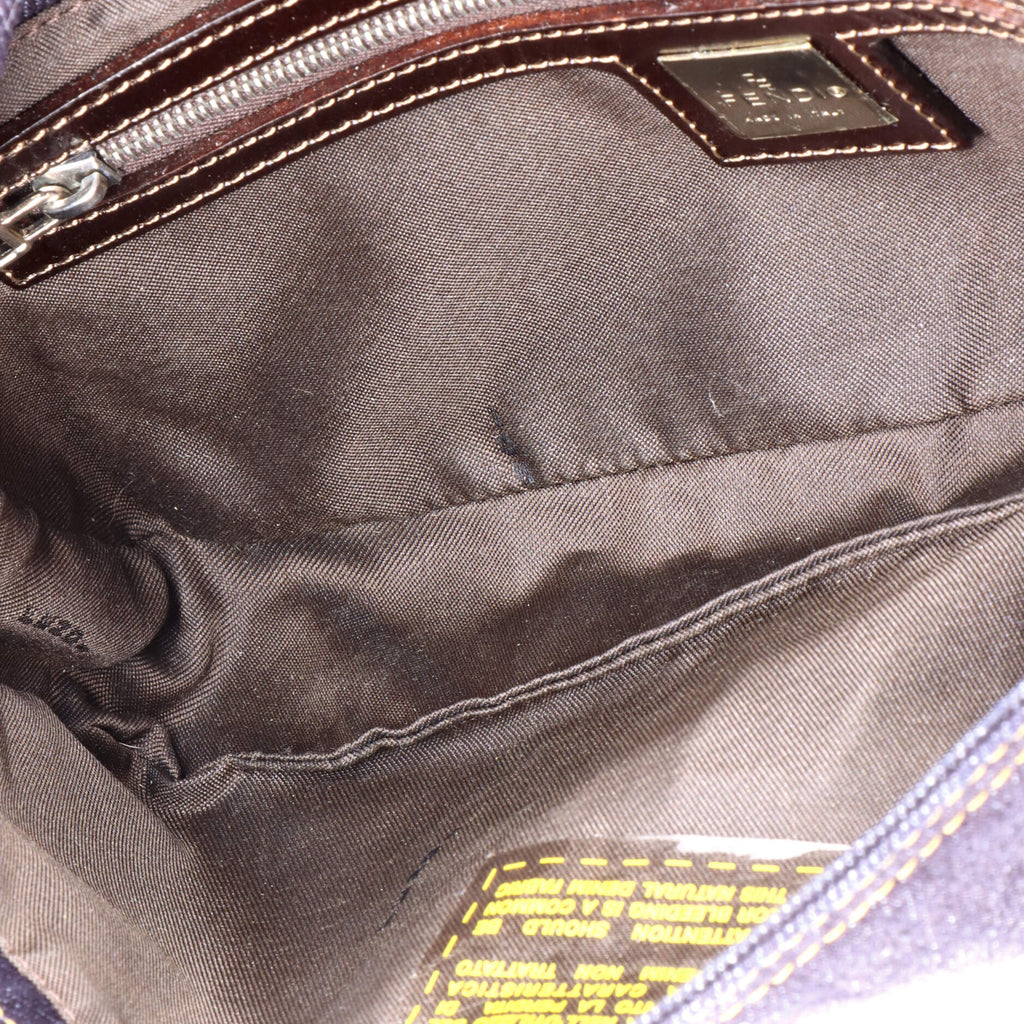 Baguette Bag Embellished Denim