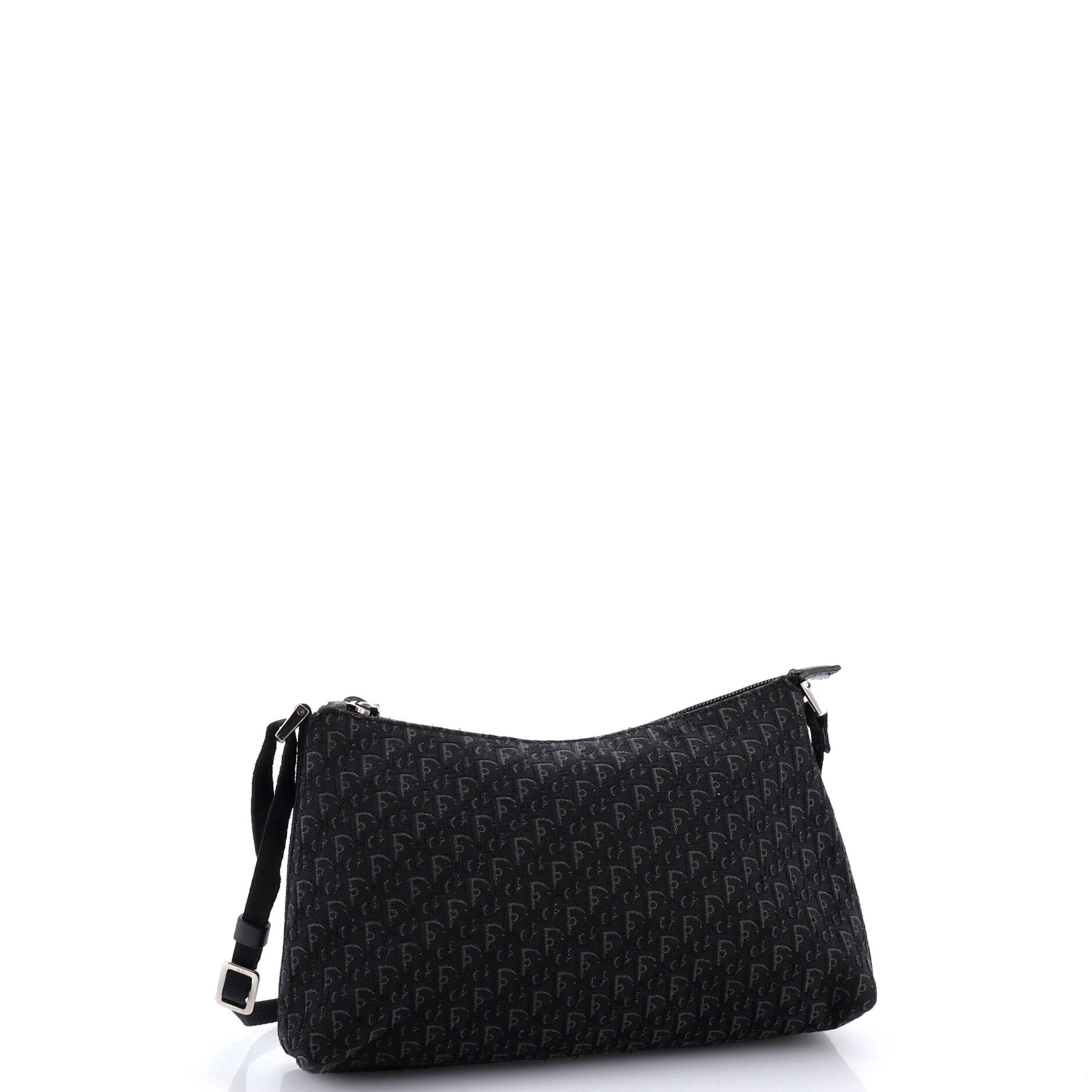 Vintage Trotter Pochette Shoulder Bag Diorissimo Canvas Small